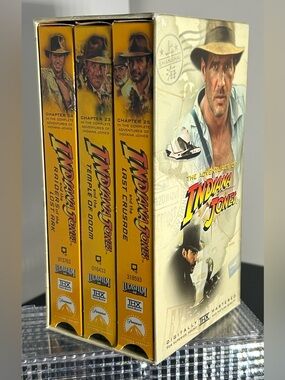 The Adventures of Indiana Jones Boxed VHS Set
